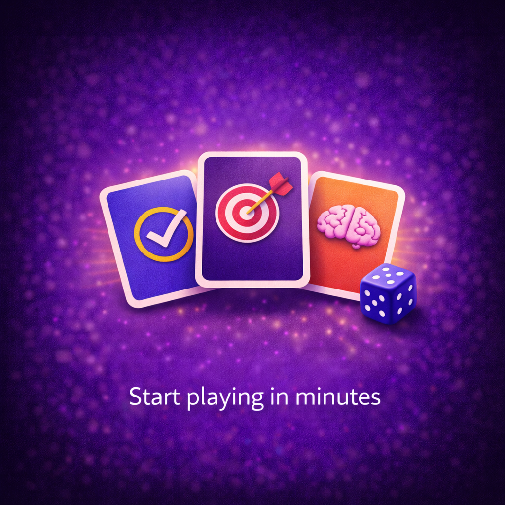 Play party games instantly with friends